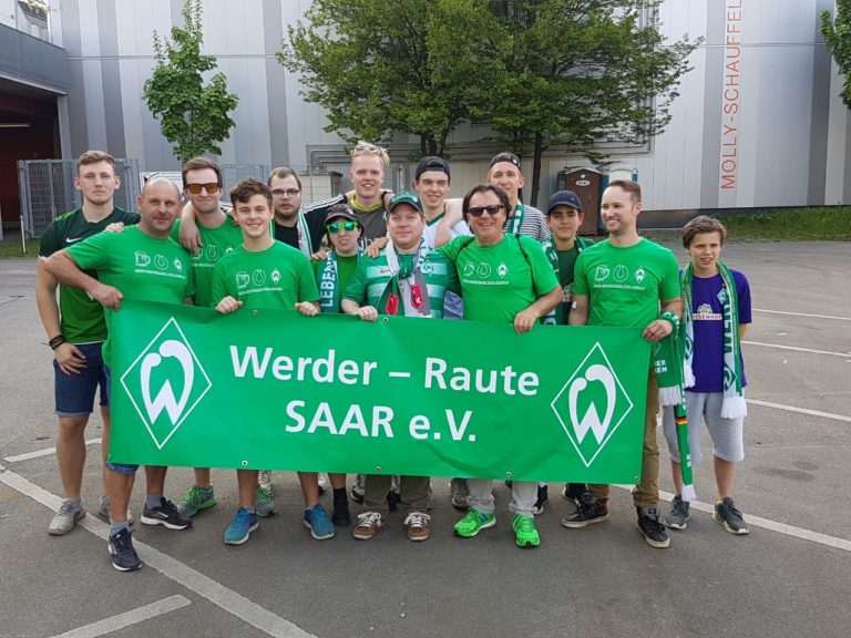 Werder-Raute Saar in Stuttgart